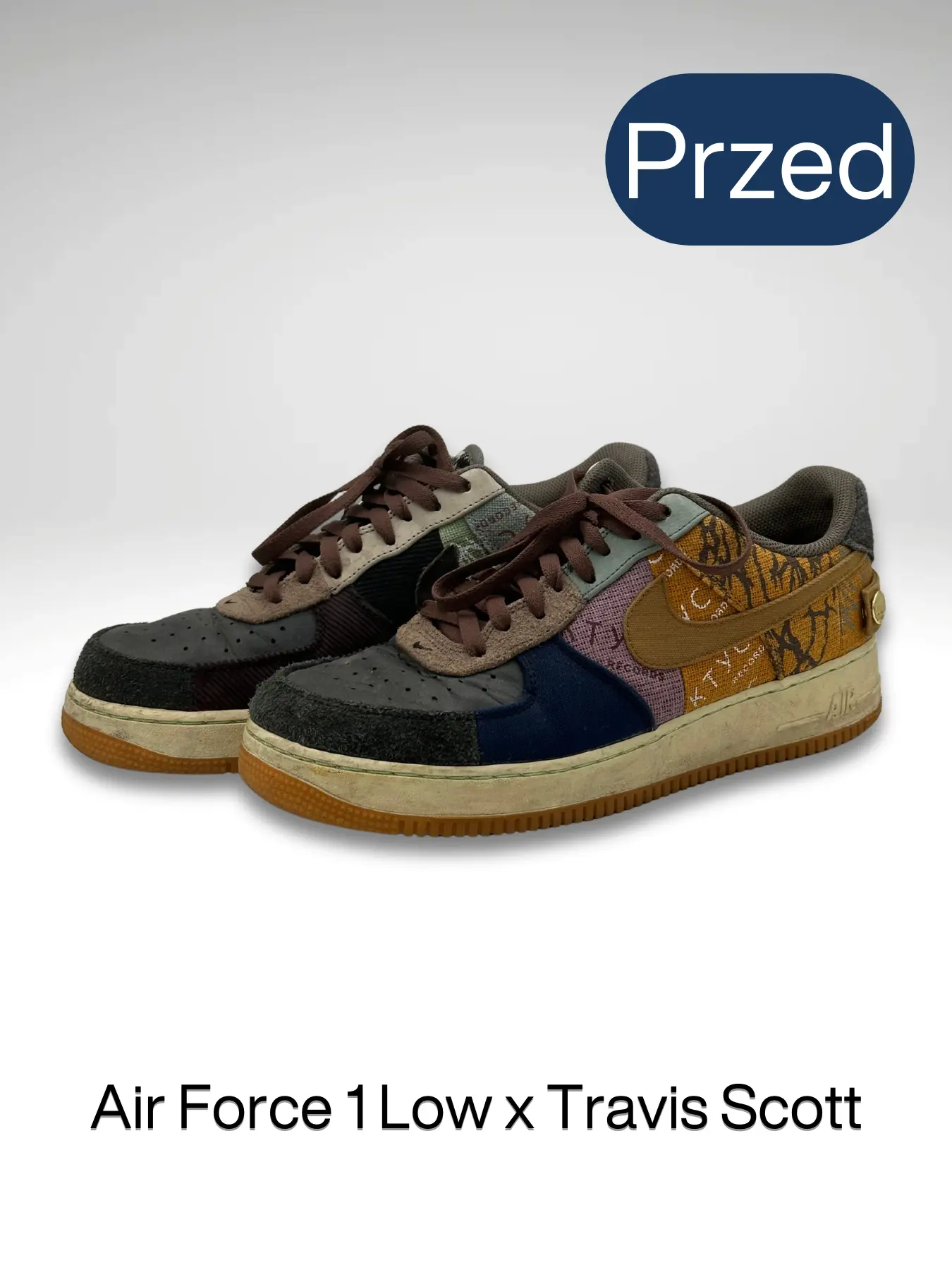 Przed renowacją - obuwie premium 7