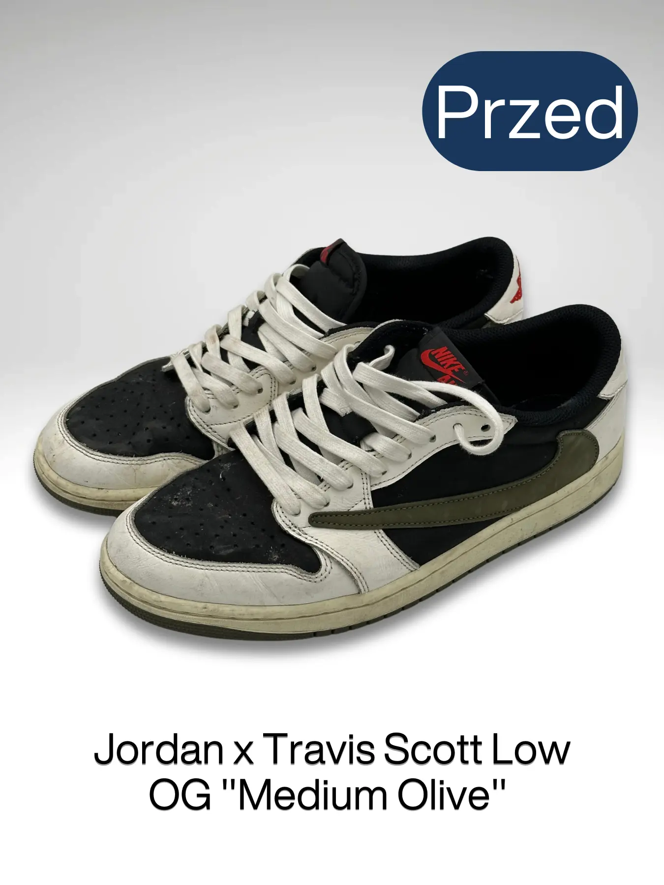 Przed renowacją - obuwie premium 9