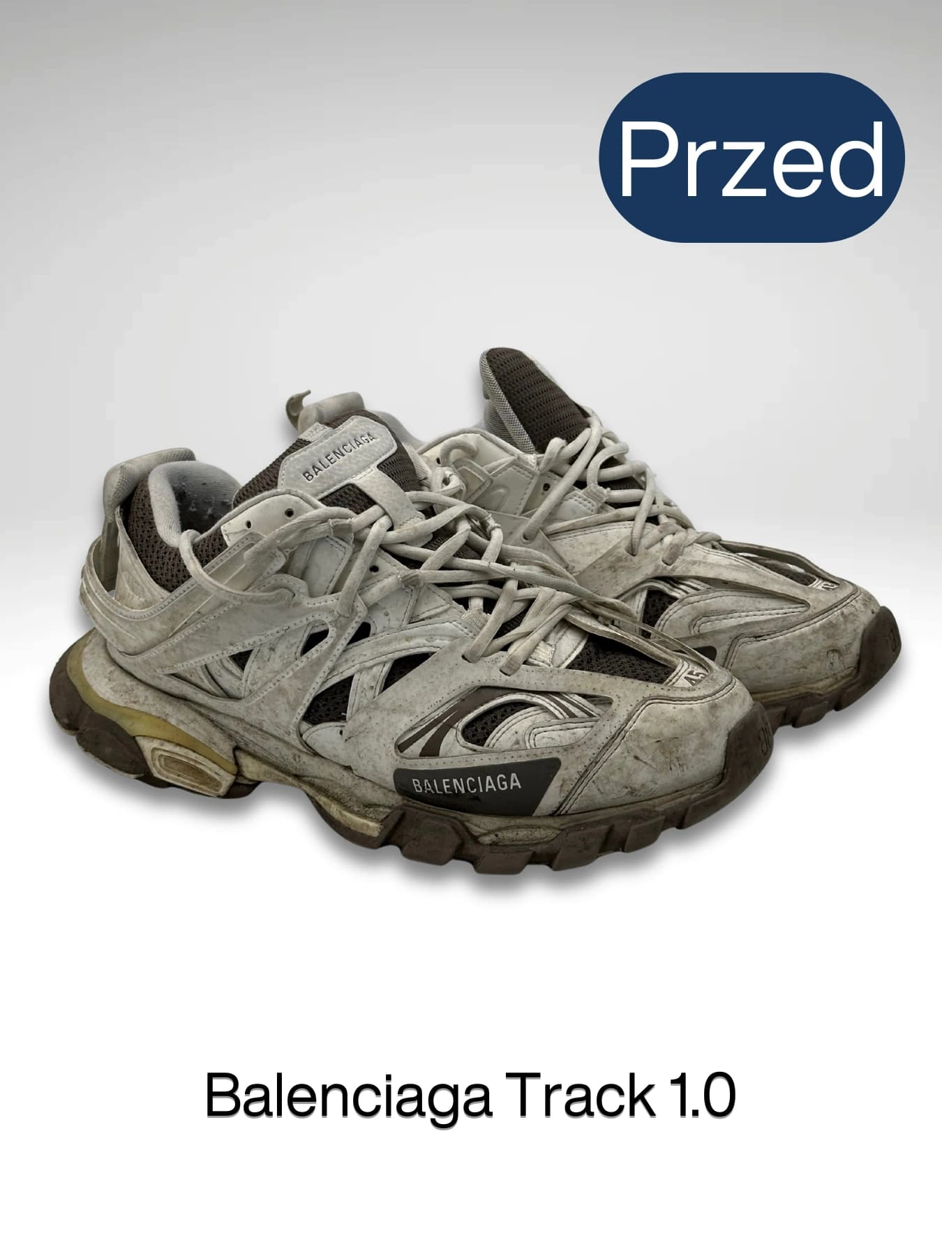 Przed renowacją - obuwie premium 10