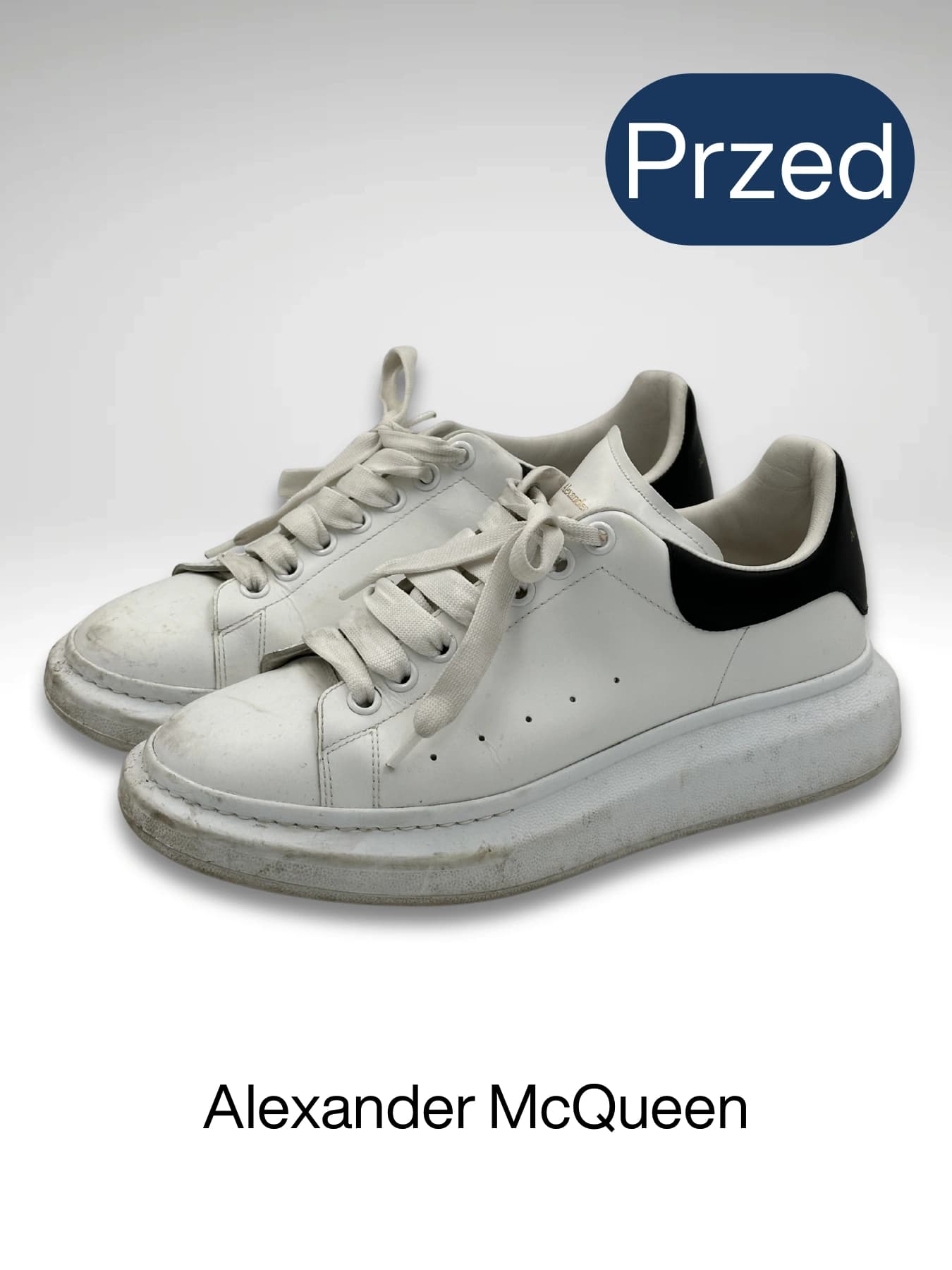 Przed renowacją - obuwie premium 13