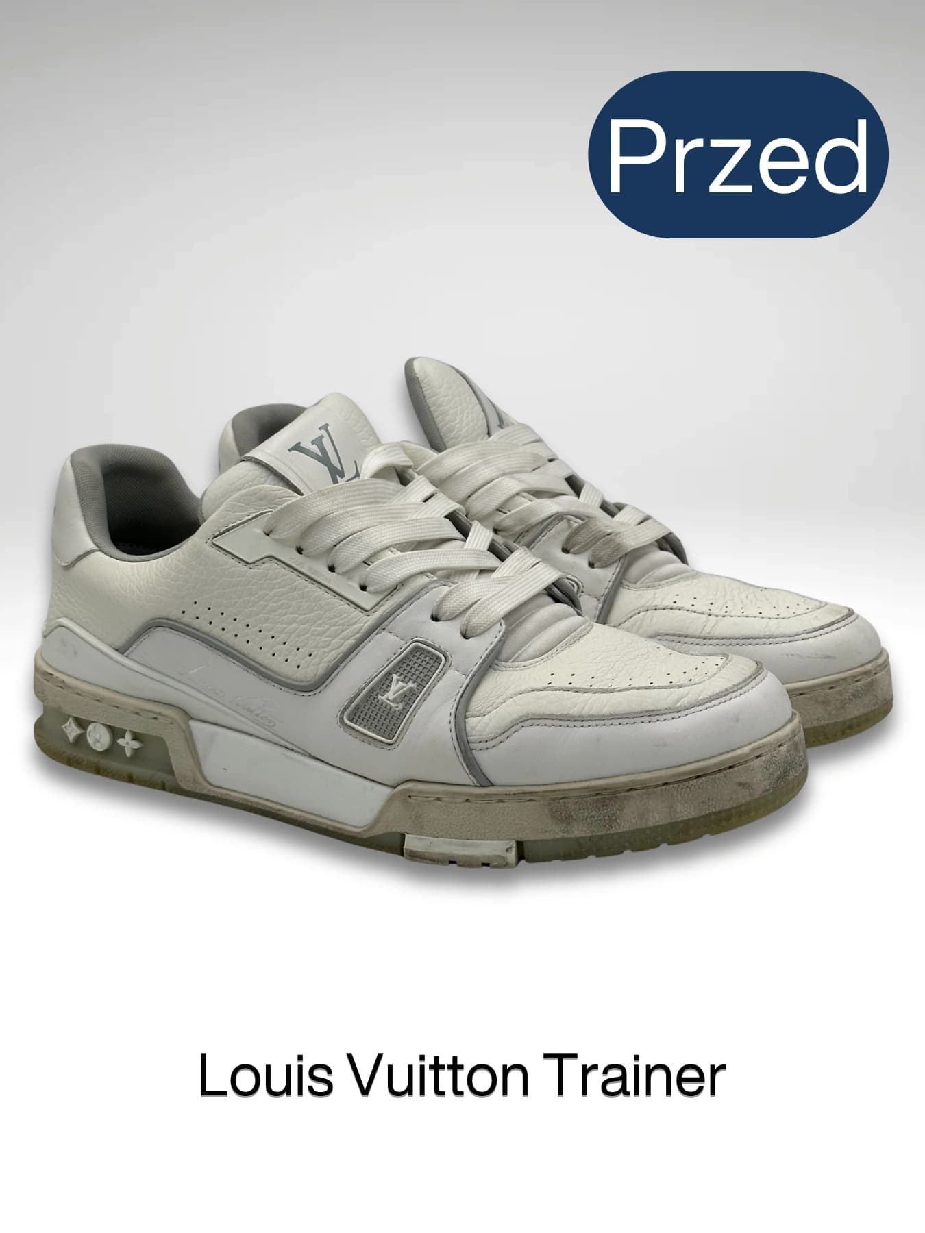 Przed renowacją - obuwie premium 14