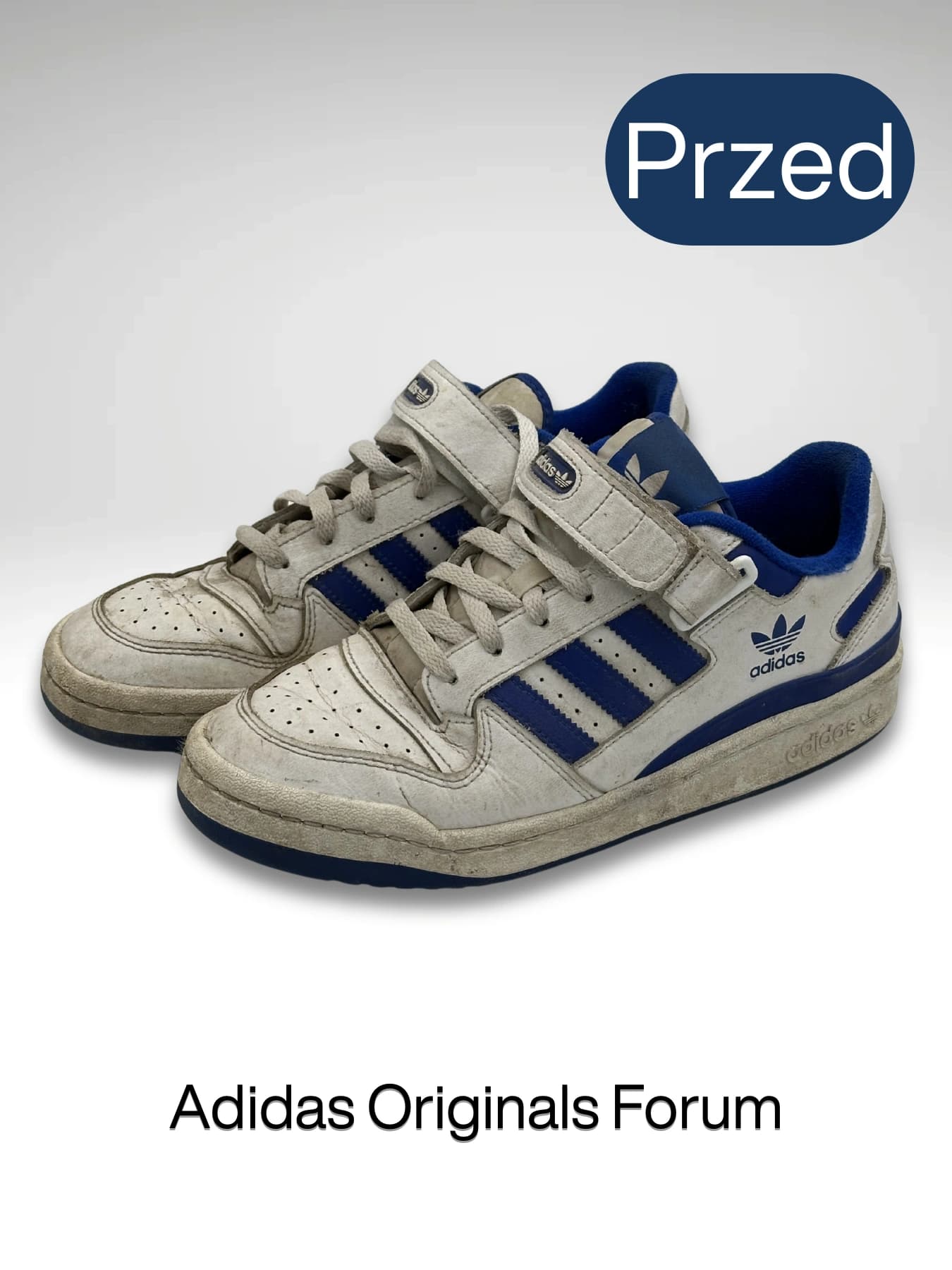 Przed renowacją - obuwie premium 15