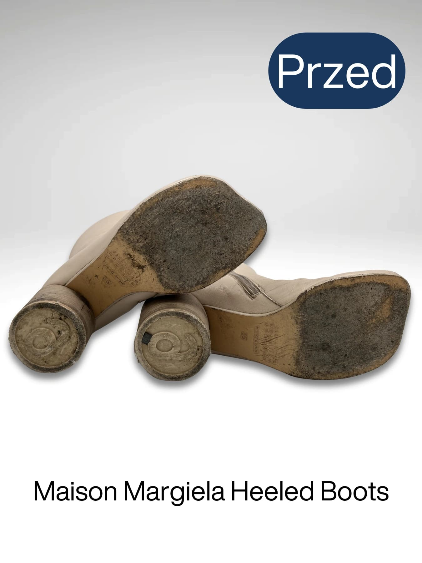 Przed renowacją - obuwie premium 17