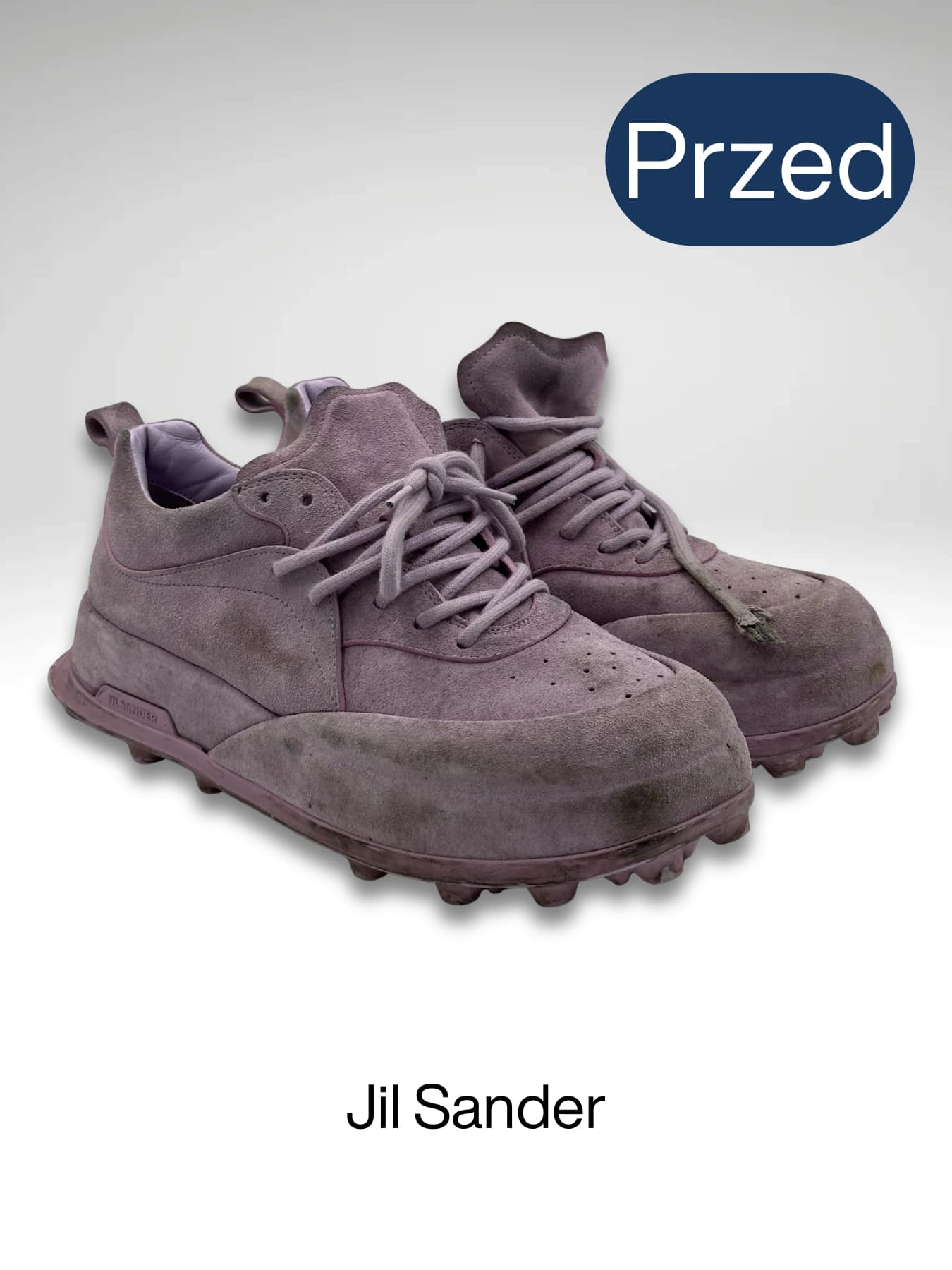 Przed renowacją - obuwie premium 19